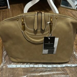 London Fog Tan Women's Bag NEW in packaging